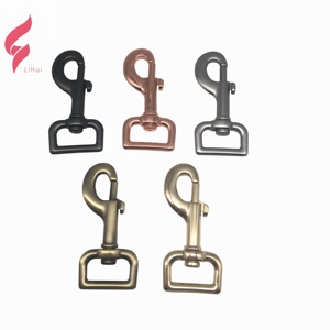 Lihui Gancho de Metal Giratorio de 20mm Personalizado de Zinc para Bolsos, Accesorios de Moda, Gancho de Seguridad para Correas de Perro, Gancho de Seguridad para Correas de Perro - Product Image 1