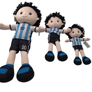 Muñeco de Peluche Personalizado de Dibujos Animados, Muñeco de Peluche de Jugador de Fútbol, Muñecos de Trapo para Niños - Product Image 4