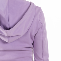 Ensemble de survêtement 2 pièces pour femme, sweat à capuche court zippé et pantalon de jogging avec détails de couture, fabrication directe usine OEM ODM sur mesure