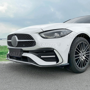 กันชนหน้าลิปสปอยเลอร์ชุดตัวแยกที่ครอบกันเปื้อนสำหรับ Mercedes-Benz C-Class S206 W206 C260 AMG 2022 + - Product Image 6