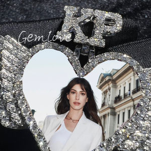 Chaînes personnalisées 9K-18K Iced Out-Pendentifs pour hommes en diamant de laboratoire Style Hip Hop Bijoux photo/nom 2.5 pouces - Product Image 2