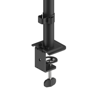 Support de moniteur simple réglable, support d'écran d'ordinateur, inclinaison, rotation, support de moniteur rotatif pour bureau