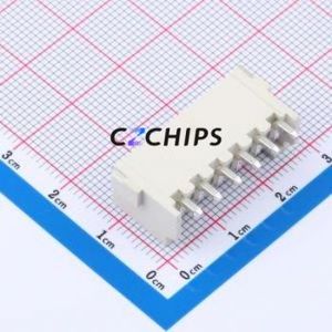 XY-VH3.96-6A61 Wire-to-<b>Board</b> Pin Header SMD,P=3.96mm,Horizontal <b>Mount</b> Connector 1x6P 3.96mm Horizontal <b>Mount</b> VH - Product Image 2