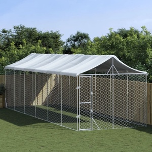 High Quality <strong>Heat</strong> Treated Galvanized Chain Link <strong>Dog</strong> <strong>Kennel</strong> Fence Indoor Outdoor Eco-Friendly Waterproof Easy Assembly - Product Image 2