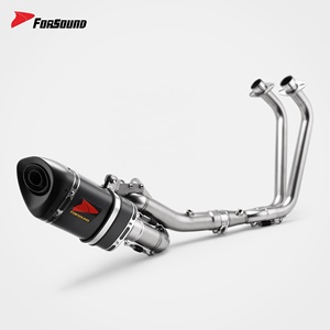 Système d'échappement de moto en fibre de carbone Akrapovic à <span class=keywords><strong>prix</strong></span> de gros Forsound Factory – Silencieux et tuyau complets pour MT-07 - Product Image 6