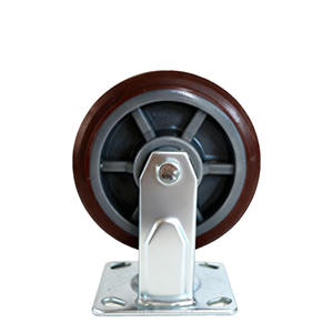 4568 Zoll industrielle Hoch leistungs rollen aus Nylon/Eisenkern PU/Gummi/TPR Profil räder Werks wagen Handwagen und Rollen - Product Image 1