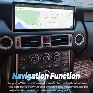 หน้าจอขนาด 12.3 นิ้ว สำหรับรถยนต์แลนด์โรเวอร์ V8 L322 ปี 2002-2012 ระบบ DSP 4G Carplay GPS Navi Android15 เครื่องเล่นมัลติมีเดียในรถยนต์ พร้อมจอภาพวิดีโอ - Product Image 5