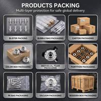 Pièces usinées CNC en aluminium 6061 gris mat anodisé sur mesure pour le matériel interne des boîtiers d'ordinateur et les supports de montage SSD