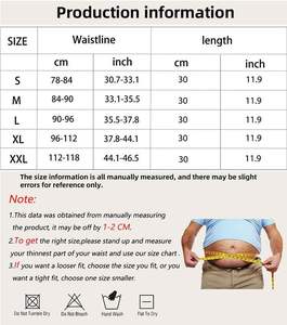 Faja Deportiva de Compresión de Alta Calidad con Soporte Lumbar Ajustable de Nylon, Control Abdominal y Efecto Sauna para Reducir Cintura - Product Image 5