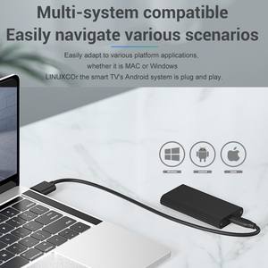 Carcasa de aluminio SSD <span class=keywords><strong>Msata</strong></span> SSD externo Unidad de estado sólido Adaptador de carcasa <span class=keywords><strong>USB</strong></span> C Tipo C Tipo-C a <span class=keywords><strong>Msata</strong></span> SSD Caja - Product Image 6