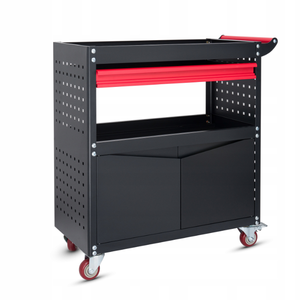 Coffre à outils verrouillable personnalisable en métal avec tiroirs Armoire à roulettes en métal en acier Atelier Garage Boîte à outils Tiroirs personnalisés - Product Image 5