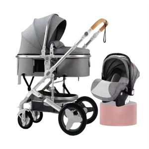 Cochecito para Niños, Portabebés para Niños de 3 Años, Cuatro Ruedas, Plegable, con Absorción de Impactos, Tela de Lino, Marco de Aleación de Aluminio, 20 kg - Product Image 4
