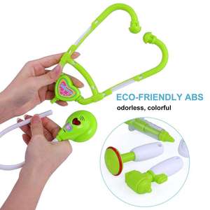 Kit de Doctor para Niños, Juego de <span class=keywords><strong>Juguetes</strong></span> Médicos de Plástico para Niños y Niñas, Accesorio de Disfraz de <span class=keywords><strong>Halloween</strong></span> - Product Image 3