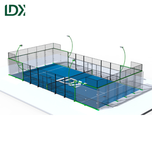 Terrain <span class=keywords><strong>de</strong></span> padel personnalisable LDK, terrain <span class=keywords><strong>de</strong></span> padel portable, terrain <span class=keywords><strong>de</strong></span> padel super panoramique, terrain <span class=keywords><strong>de</strong></span> paddle-tennis intérieur - Product Image 4