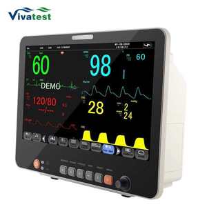 เครื่องวัดสัญญาณชีพแบบพกพา Vivatest หน้าจอสัมผัส LED ขนาด 13 นิ้ว แสดงค่าพารามิเตอร์ต่างๆ สำหรับใช้ในโรงพยาบาลและรถพยาบาล - Product Image 1