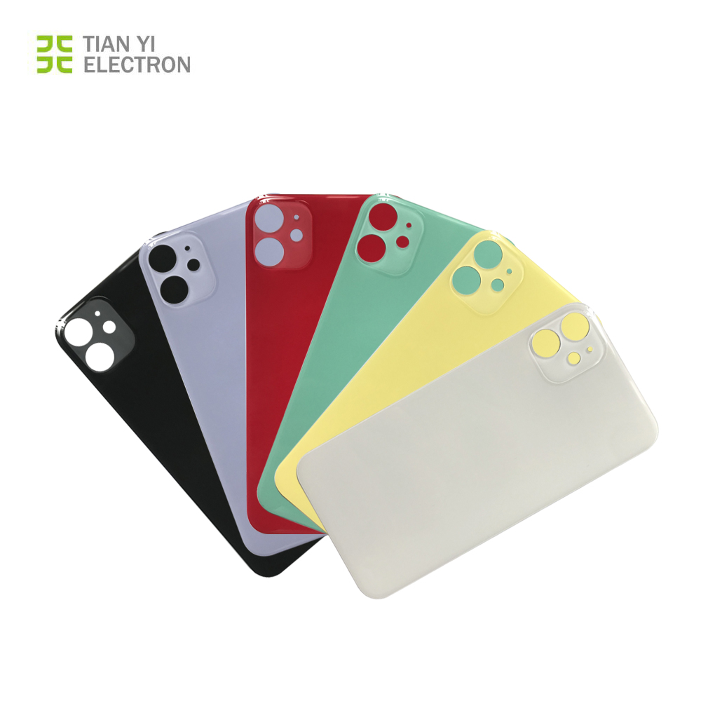 Сменная задняя крышка стекло для iPhone 11 заднее стекло для iPhone11 Корпус задняя крышка батарейного отсека