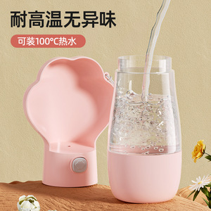 Portable Dog Water Bottle With Claw Design <b>Large</b> Opening Lightweight Pet Drinking <b>Cup</b> For Outdoor Walks And Travel Use - Product Image 2