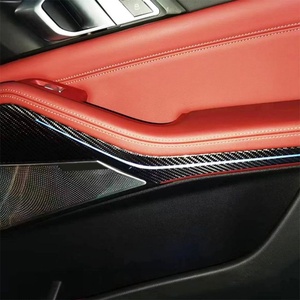 Kit de Adhesivos Protectores Interiores de Fibra de Carbono para Modificación de Automóviles BMW G05 X5 2023-2026 - Product Image 3