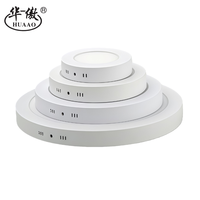 Certifications de qualité, lampe LED ronde moderne 24W, masque de luminothérapie, luminaires de plafond, panneau lumineux plat