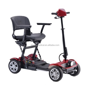 Electric Folding Mobility Scooter 270W 4 Wheel Lithium <b>Battery</b> Elderly Walker Chinese Electric Cars Adults - Product Image 4