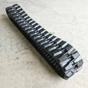 Mini Graafmachines <span class=keywords><strong>Rubber</strong></span> Spoor E 280X52.5X82K Voor Eurocomach Es25zt - Product Image 6