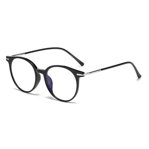 レディースフォトクロミックブルーライトブロックラウンドフレームメガネメイクアップフリーフェイススリミング売れ筋ファッションアイウェア - Product Image 5