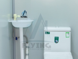 <span class=keywords><strong>Baño</strong></span> Prefabricado Individual, Combinación de Inodoro y Ducha Modular Portátil, Cabina de Ducha <span class=keywords><strong>para</strong></span> Exteriores, <span class=keywords><strong>Baño</strong></span> Público <span class=keywords><strong>para</strong></span> Campamentos, Eventos y Obras de Construcción - Product Image 5