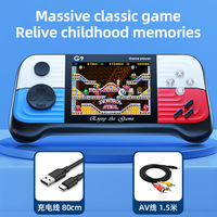 2025 nueva llegada portátil G9 Mini Arcade clásico 666 en 1 Pc de mano Tv consola de juegos reproductor de videojuegos Mini Dispositivo de juegos
