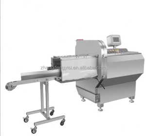 Trancheuse à viande de porc grande capacité haute vitesse en acier inoxydable, machine à hacher les steaks, épaisseur réglable - Product Image 1