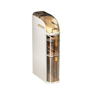 No installation required. <b>Bathroom</b> narrow-slit <b>cabinet</b>. Toilet storage rack. Multi-layer narrow-slit storage <b>cabinet</b> for - Product Image 1