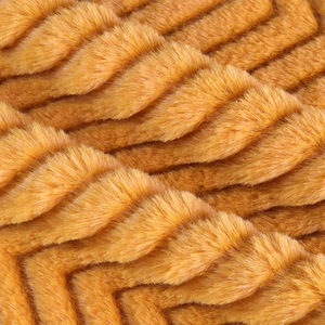 100% in poliestere peloso pelo corto solido grigio bianco nero giallo colore Faux pelliccia di coniglio con striscia per coperta - Product Image 1