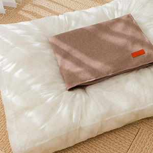 Cama rectangular para perros LY para todas las estaciones para perros grandes Golden Retrievers, cojín de felpa grueso, parte inferior antideslizante, moda lavable extraíble - Product Image 4