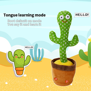 Juguete de Peluche de Cactus con Saxofón 2025 - Divertido, Interactivo, Canta, Baila y Habla - Product Image 5