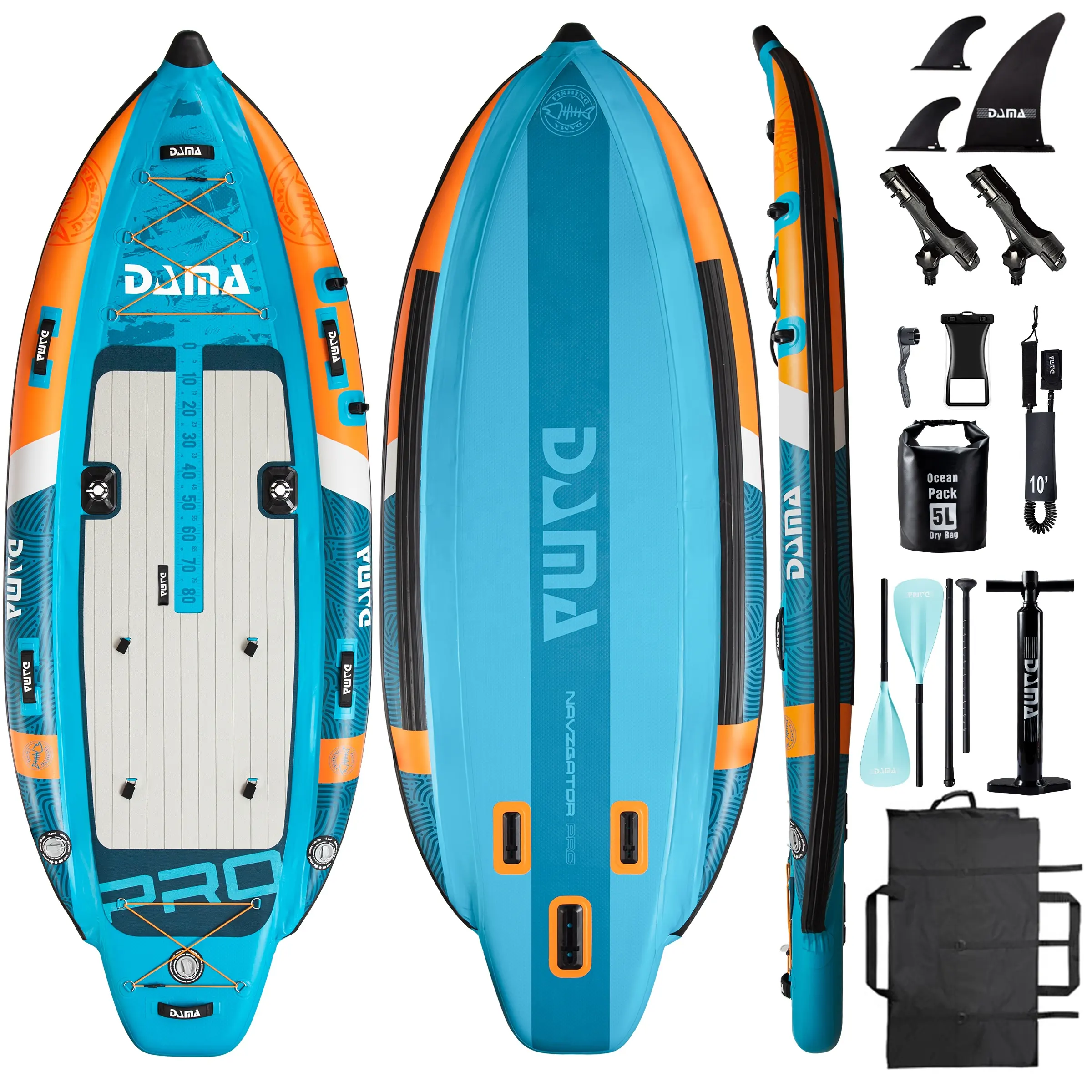 2024ยอดนิยมInflatable Stand Up Party Paddle Board 10'6''*47''*8'' คู่โป๊ะKayakตกปลาเรือKayak SUP