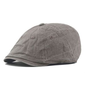 Gorra Newsboy Lisa de Color Sólido al por Mayor, Estilo Casual Deportivo, Ajustable, Unisex - Product Image 5