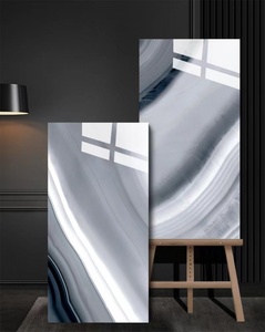 Azulejos de Porcelana de Lujo con Aspecto de Mármol Dorado, 600*1200, Pulidos y Esmaltados, de Gran Tamaño, con Aspecto de Placa de Mármol para Pisos - Product Image 1