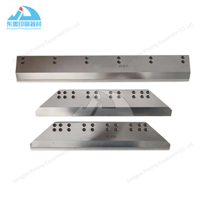 Para Muller Martini 3671 Aparador de três lados Faca W18 HSS Material Side Knife 2 Pcs 417x90x12mm Faca de porta 1 Pc 540x90x12mm - Product Image 1