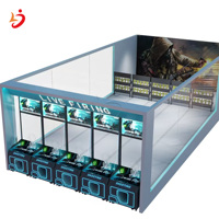 Máquina de Juego de Simulación Interactiva de Disparos con Pistola - Equipo de Entretenimiento de Tiro Real Operado con Monedas para Parques de Atracciones