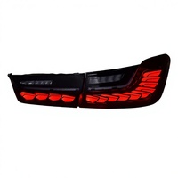 Feux arrière séquentiels à LED, design écailles de dragon, 35W, modèle SJC pour modification BMW Série 3 G20/G28/G80