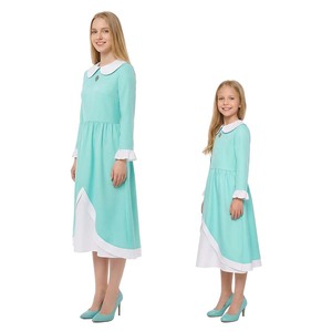 Costume de <span class=keywords><strong>princesse</strong></span> bleu pour femme et fille pour fête d'Halloween DISP-021 - Product Image 2