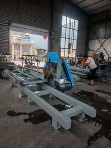 Scie circulaire verticale ALWI pour la coupe de bois, puissance 7,5 kW, capacité de coupe 30-370 mm - Product Image 6