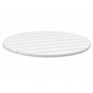 Piano del tavolo da giardino in acciaio piatto ø 0,80 cm - Product Image 1