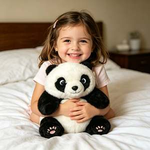 Proveedor Chino, Venta al por Mayor de Muñecos de Peluche Interactivos con IA, Pantalla LCD, Ojos Animados y Respuesta de Voz, para Regalos Navideños - Product Image 3