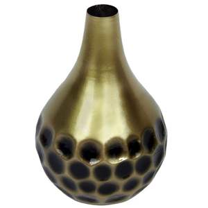 Florero de diseño totalmente metálico Suministros directos de fábrica Metal para decoración del hogar Macetas de metal hechas a mano para fiesta - Product Image 1