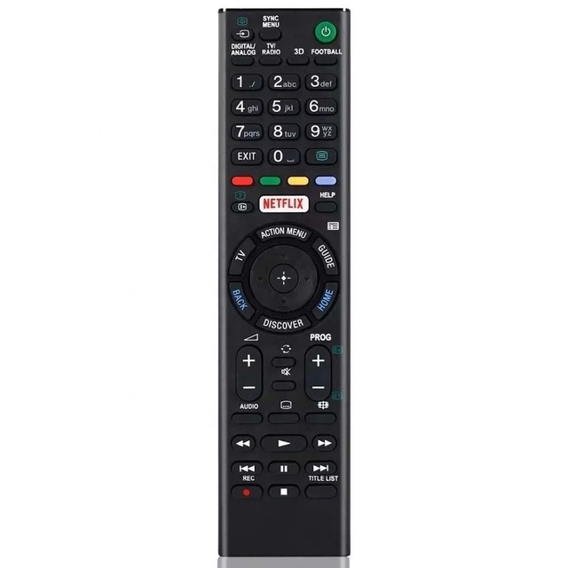 Universal Remote Control LED Smart TV Remote Controller in Stock TV Accessories Wireless Control for Sony RMT-TX100D