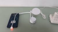 INSHOW Support d'affichage magnétique antivol avec chargement filaire Type-C pour téléphones sans fonction de charge sans fil
