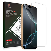 Protection d'écran en verre trempé incassable anti-rayures pour iPhone 17 16 14 13 12 Pro Max 11 6 7 8 15 Xr X Plus Mini