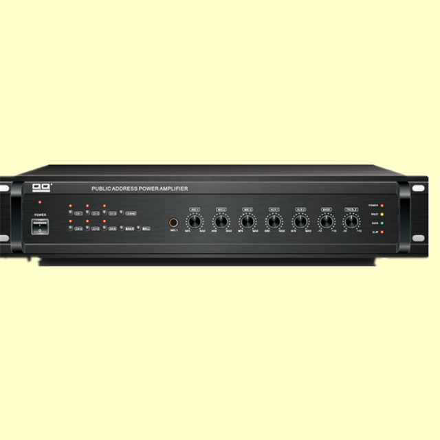 QQCHINAPA Manufacturers 800w Voltage Voice Stereo Power Amplifier with 6 Zones