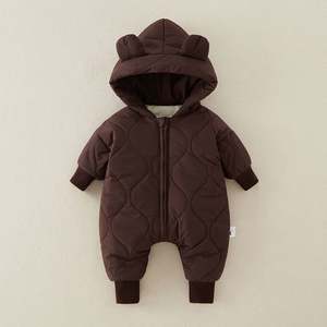 Mono de Invierno Informal de Alta Calidad para Recién Nacidos, Ropa de Abrigo para Bebés, Traje de Nieve, Abrigo con Capucha Cálido para Niños, Chaqueta Gruesa de Plumón para Niños - Product Image 2