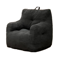 Ensemble de canapés inclinables modernes pour adultes avec pouf, oreiller de voyage et revêtement en tissu compressé sous vide pour mobilier de salon